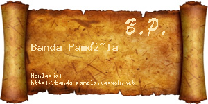 Banda Paméla névjegykártya